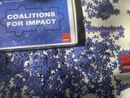 Coalitions for impact puzzle